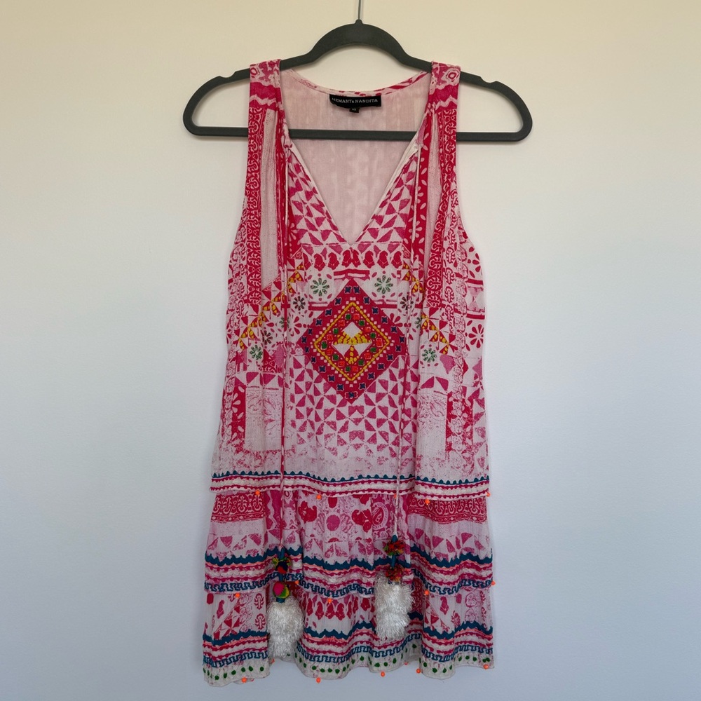 Hemant & Nandita Embroidered Dress - XS